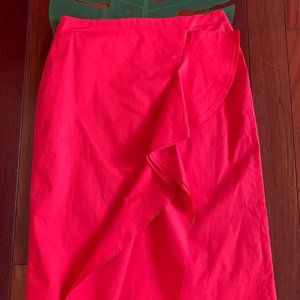 J. Crew Ruffle Front Skirt